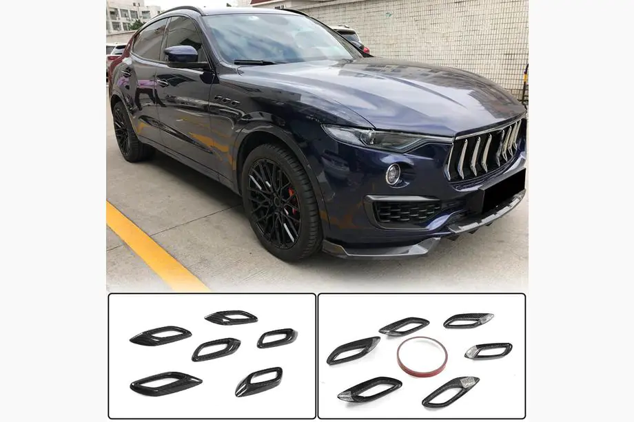 Maserati Levante 2016- Front fender trims (Carbon) Image