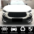 Maserati Levante 2016- Front Bumper Lip Spoiler V2 (for Base/S, Carbon) photo 2