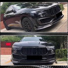 Maserati Levante 2016- Front Bumper Lip Spoiler V2 (for Base/S, Carbon) photo 4
