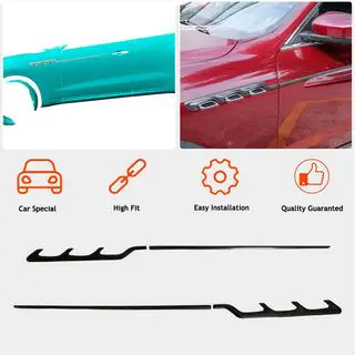 Side Skirt Extensions (Carbon) Maserati Levante 2016- photo 2