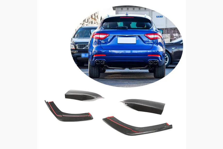 Maserati Levante 2016- Carbon Rear Bumper Cover Image