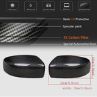 Maserati Quattroporte 2013-2023 Mirror Covers (2013-2017, Carbon) photo 5