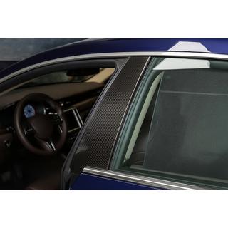 Carbon Door Pillar Covers (2013-2017) Maserati Quattroporte 2013-2023 photo 1