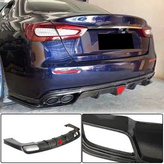 Rear Bumper Diffuser V1 for S/S Q4 2017-2020 Carbon Maserati Quattroporte 2013-2023 photo 1