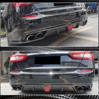 Rear Bumper Diffuser V1 for S/S Q4 2017-2020 Carbon Maserati Quattroporte 2013-2023 photo 3