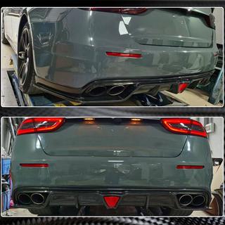 Rear Bumper Diffuser V1 for S/S Q4 2017-2020 Carbon Maserati Quattroporte 2013-2023 photo 4