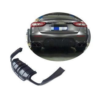 Rear Bumper Diffuser V2 (for S/S Q4 2017-2020, Carbon) Maserati Quattroporte 2013-2023 photo 1