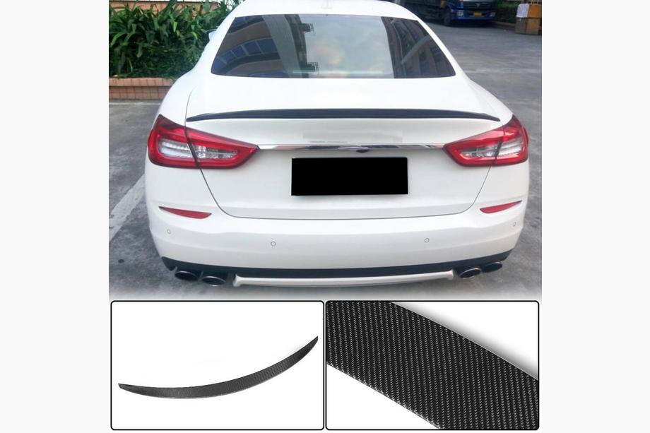 Maserati Quattroporte 2013-2023 Spoiler V4 (Carbon) Image
