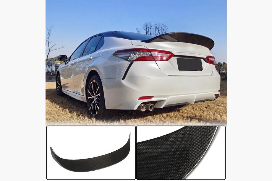 Toyota Camry 2017–2023 Spoiler V2 (Carbon) Image
