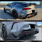 Toyota Supra 2019- Carbon Rear Bumper Cover photo 4