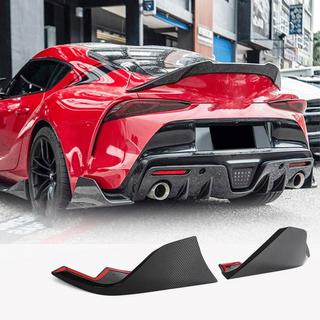 Carbon Rear Bumper Cover Toyota Supra 2019- photo 1