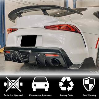 Carbon Rear Bumper Cover Toyota Supra 2019- photo 2