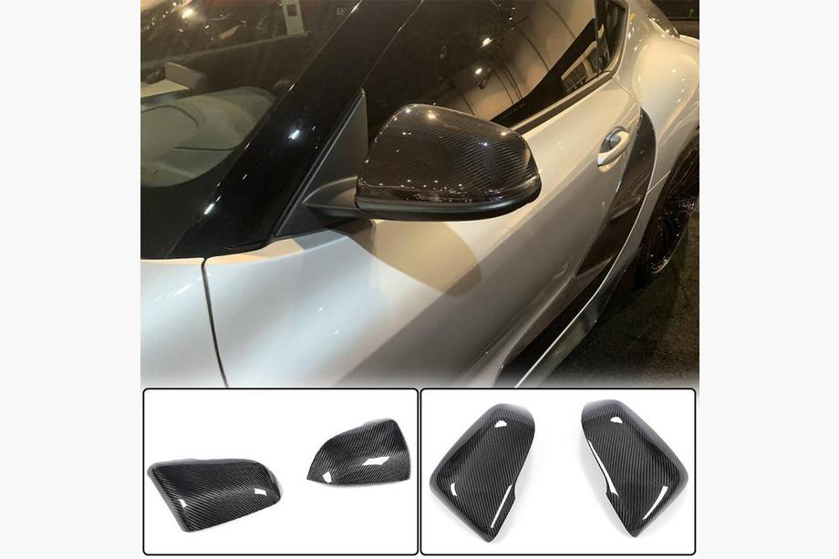 Toyota Supra 2019- Mirror Covers (Carbon) Image