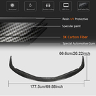 Toyota Supra 2019- Front Bumper Lip V1 Overlay (Carbon) photo 7