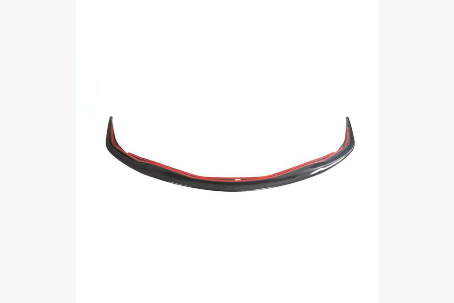 Toyota Supra 2019- Front Bumper Lip V1 Overlay (Carbon) Image