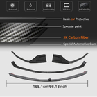 Toyota Supra 2019- Front Bumper Lip V2 (Carbon) photo 5