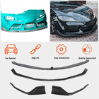 Toyota Supra 2019- Front Bumper Lip V2 (Carbon) photo 6