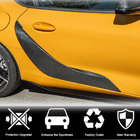 Toyota Supra 2019- Door Trim Covers (Carbon) photo 4