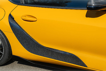Toyota Supra 2019- Door Trim Covers (Carbon) photo 1