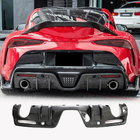 Toyota Supra 2019- Rear Bumper Diffuser V1 (Carbon) photo 2