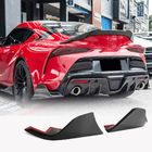 Toyota Supra 2019- Rear Bumper Diffuser V1 (Carbon) photo 8