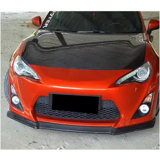 Front Bumper Lip V1 Overlay (Carbon) photo 2