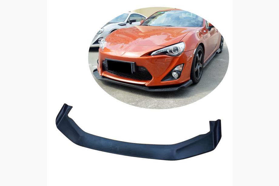 Toyota GT86 2011- Front Bumper Lip V3 (Carbon) Image