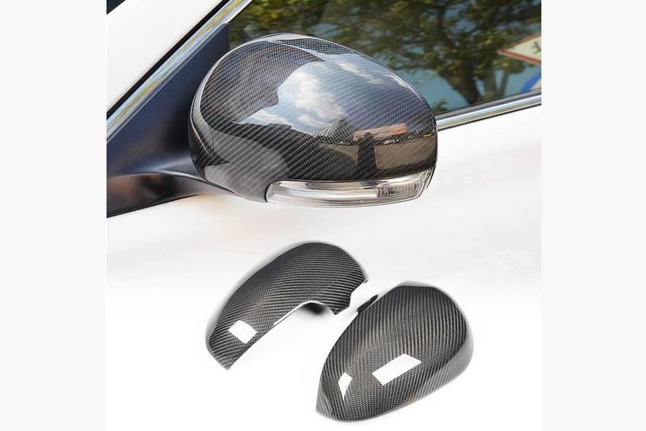 Toyota Mark X 2009- Mirror Covers (Carbon) Image