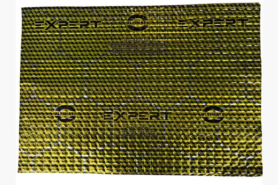 Vibration Damping Sheet ULTIMATE EXPERT COLD GOLD 2.1 mm (50x35 cm) Photo 6