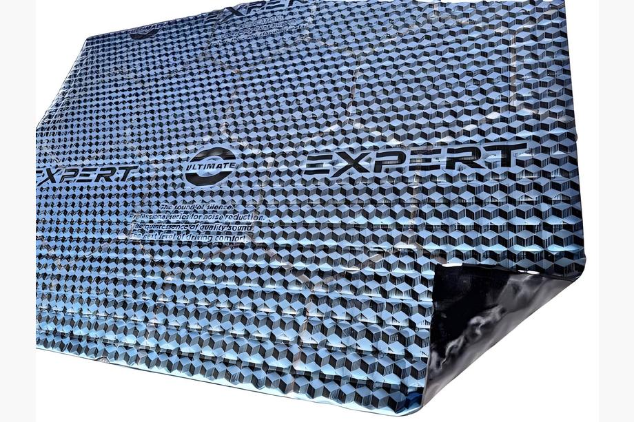 Vibration Damping Sheet ULTIMATE EXPERT BLUE SILVER 3 mm (50x35 cm) Photo 1