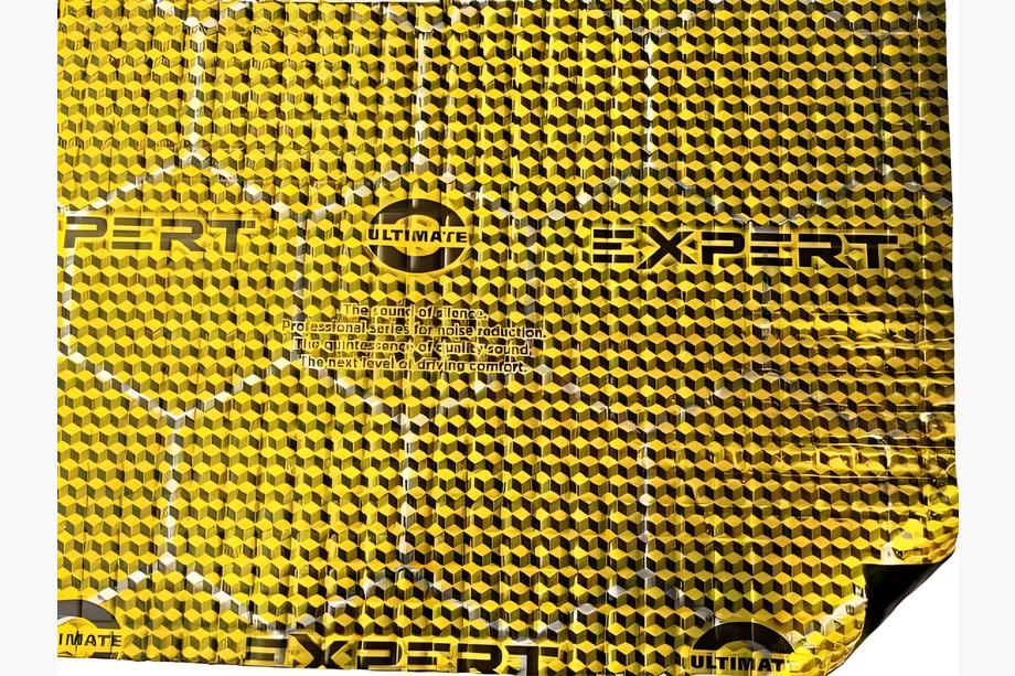 Vibration Damping Sheet ULTIMATE EXPERT RED GOLD 4 mm (50x35 cm) Photo 6