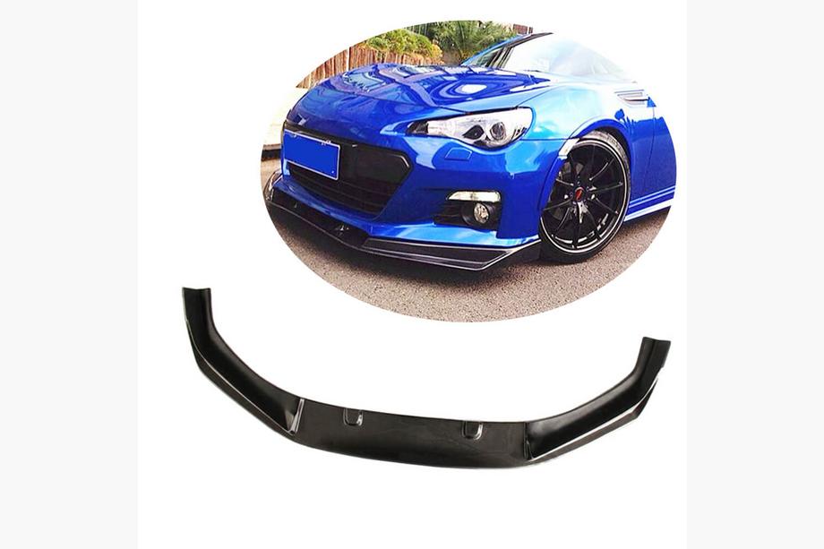 Subaru BRZ 2012-2021 Front Bumper Lip Spoiler (2013-2016, Carbon) Image