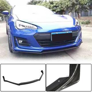 Front Bumper Lip V1 (2017-2021, Carbon) photo 1