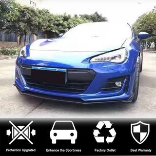 Front Bumper Lip V1 (2017-2021, Carbon) photo 2