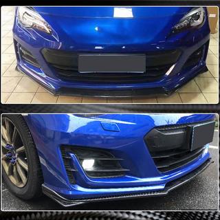 Front Bumper Lip V1 (2017-2021, Carbon) photo 3