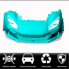 Subaru BRZ 2021- Front Bumper Lip V1 (2021-2023, Carbon) photo 2