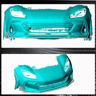 Front Bumper Lip V1 (2021-2023, Carbon) photo 3