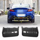 Subaru BRZ 2021- Rear Bumper Diffuser V1 (2021-2023, Carbon) photo 1