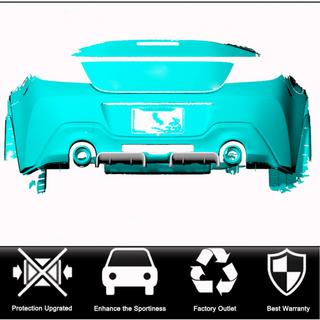 Rear Bumper Diffuser V1 (2021-2023, Carbon) photo 2
