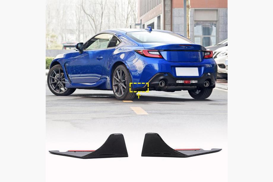 Subaru BRZ 2021- Rear Bumper Cover V1 (Carbon) Image