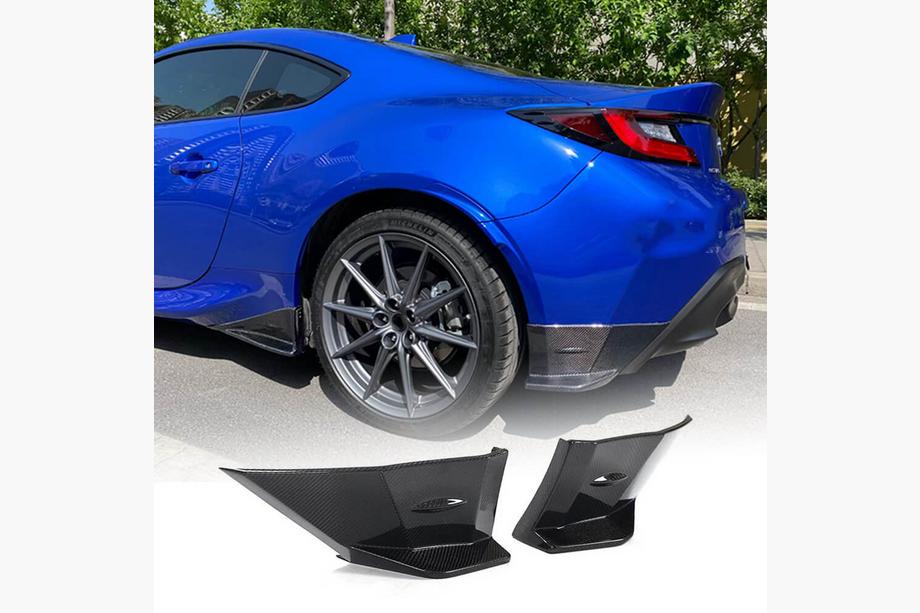 Subaru BRZ 2021- Rear Bumper Covers V2 (Carbon) Image