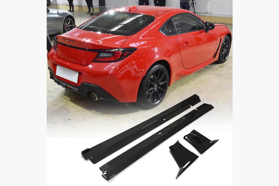 Subaru BRZ 2021- Side Skirts V2 (Carbon) Image