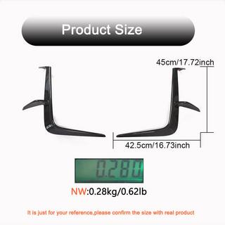 Front bumper lip (Carbon) photo 4