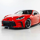 Subaru BRZ 2021- Front Bumper Lip V2 Overlay (2021-2023, Carbon) photo 2