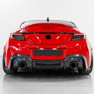 Rear Bumper Diffuser V3 (2021-2023, Carbon) photo 2