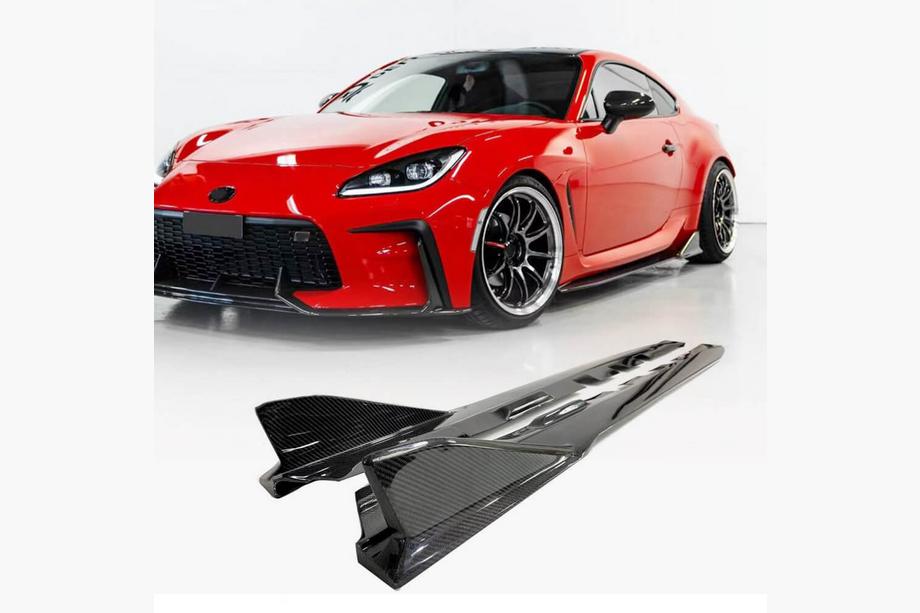 Subaru BRZ 2021- Side Skirts V3 (Carbon) Image