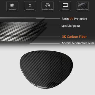 Carbon Fuel Cap Cover photo 4