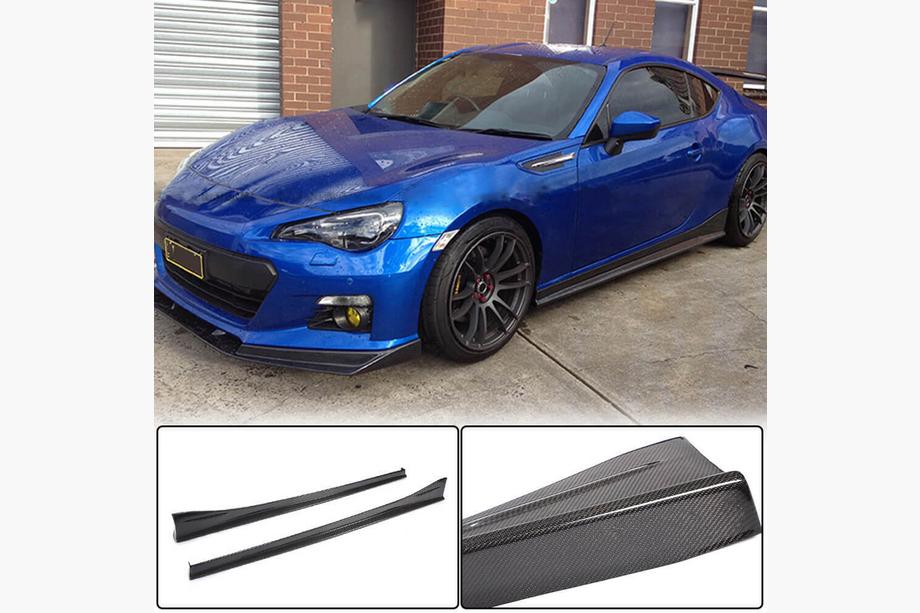 Subaru BRZ 2012-2021 Side Skirts V2 (Carbon) Image