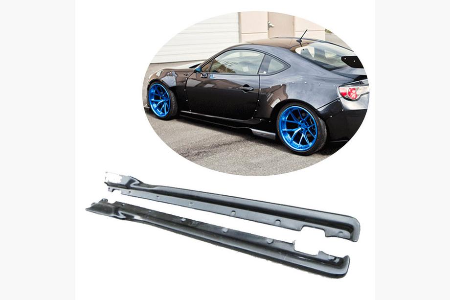 Subaru BRZ 2012-2021 Side Skirts V4 (Carbon) Image