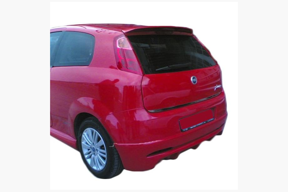 Fiat Punto Grande/EVO 2006-2018 Anatomik Rear Spoiler (2010-2015, primed for painting) Image